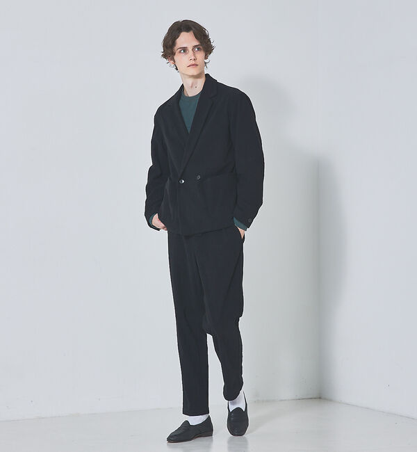 ABAHOUSE「【セットアップ対応】ストレッチ コーデュロイ ワイドテーパード パンツ」|その他|