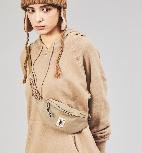 ABAHOUSE「【COBMASTER/コブマスター 】WAIST PACK / ウエストポーチ」|ショルダー・メッセンジャー|ベージュ