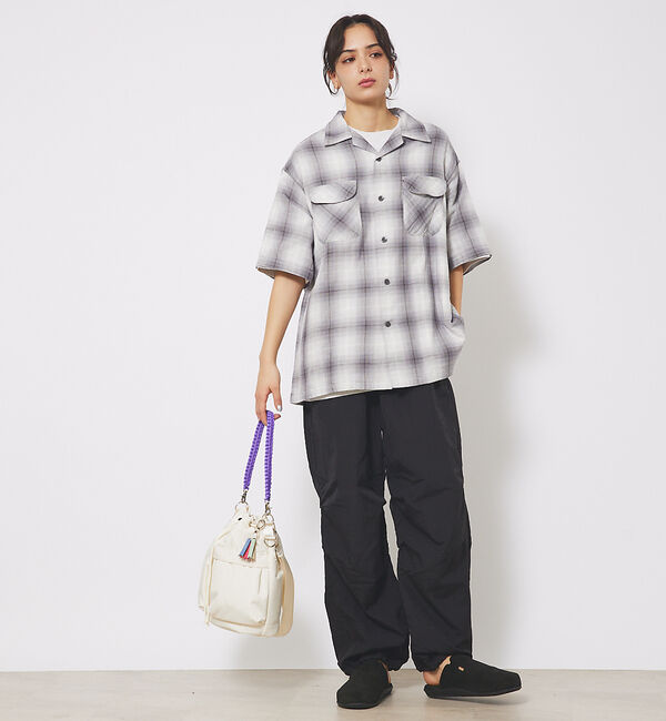 ABAHOUSE「【PENDLETON/ペンドルトン】Open Collar Shirt/ボードシ」|シャツ・ブラウス|