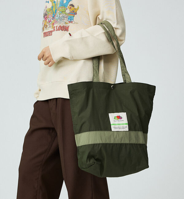 ABAHOUSE「【FRUIT OF THE LOOM/フルーツ オブ ザ ルーム】 NYLON」|トートバッグ|