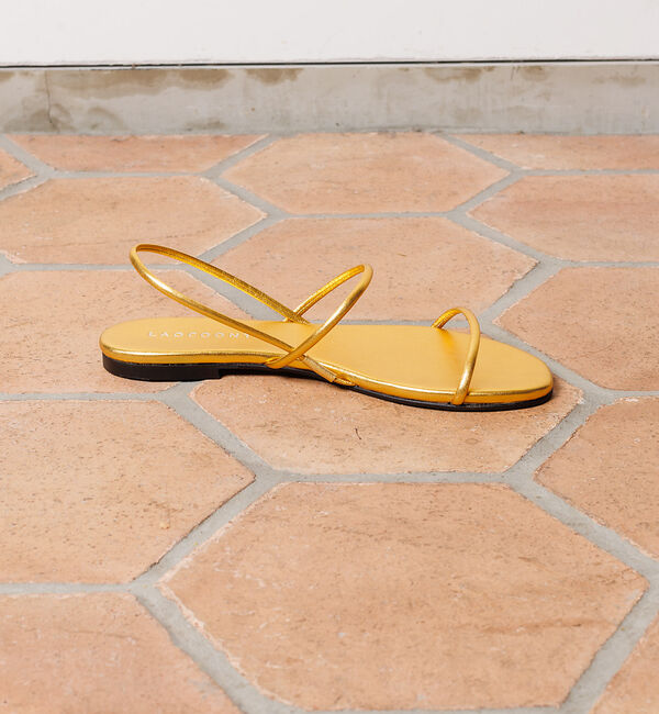 Rouge vif「【LAOCOONTE／ラオコンテ】ストラップサンダル　ALUA Century」|サンダル|