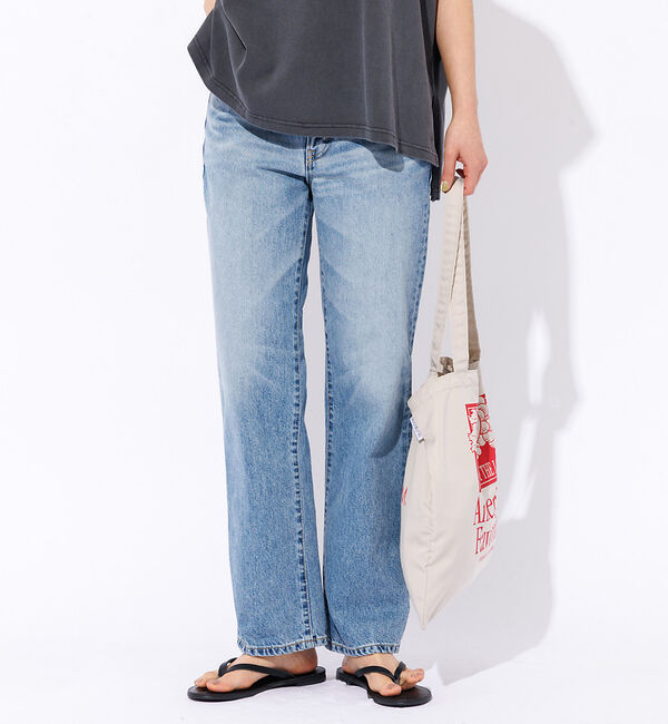 Rouge vif「＜25SS新色＞【SOMETHING/サムシング】ELSA ヴィンテージ ストレ」|デニム|ブルー系その他1