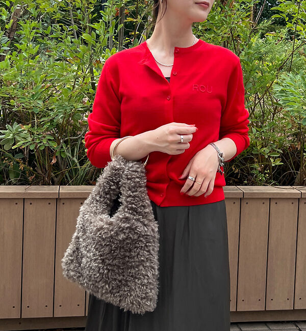 Rouge vif「【HELEN MOORE/ヘレンムーア】リングハンドエコファーバッグ」|ハンドバッグ|