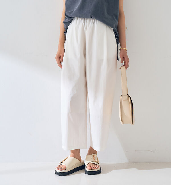Rouge vif「【ロングセラー】NEW イージー ワイドパンツ」|その他|オフホワイト