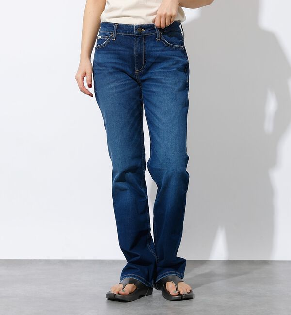 Rouge vif「【GUESS JEANS/ゲスジーンズ】GJ MIDRISE STRAIGHT/」|デニム|インディゴ