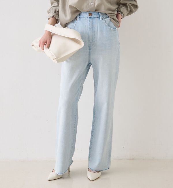 Rouge vif「【RED CARD/レッドカード】Manoa マノア イージーストレートデニム/」|デニム|