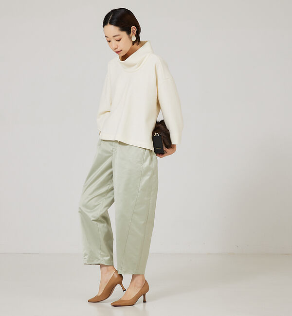 qualite「オフタートルカットソー」|Tシャツ・カットソー|