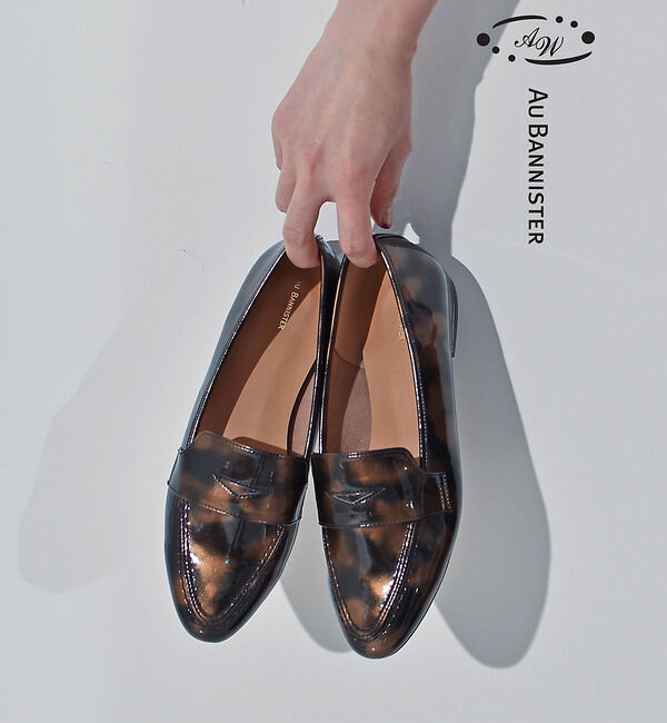 AU BANNISTER「【晴雨兼用】生活防水ローファー」|レインシューズ|その他