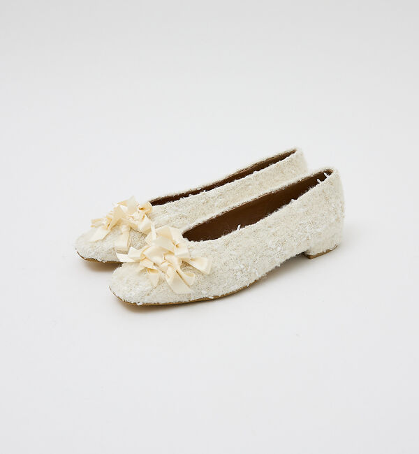 AU BANNISTER「ラグジュアリーツィードパンプス」|パンプス|