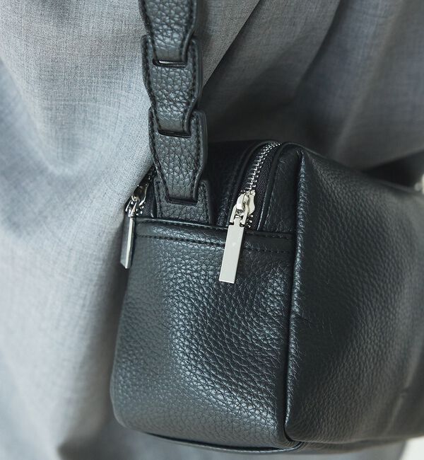 LOWELL things「【再入荷】Frec/Wファスナースクエアショルダー」|ショルダー・メッセンジャー|