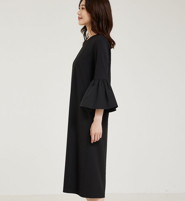 abahouse mavie「【WEB Domani掲載】【エニデイカセット】袖フレアーワンピース」|ワンピース|