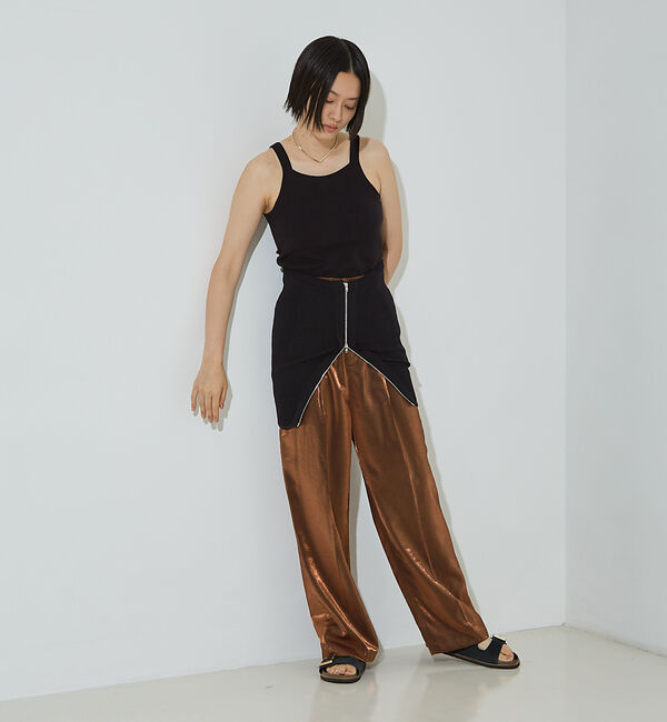 NOMINE「マルチWAY ニット ZIP ビスチエ」|その他|