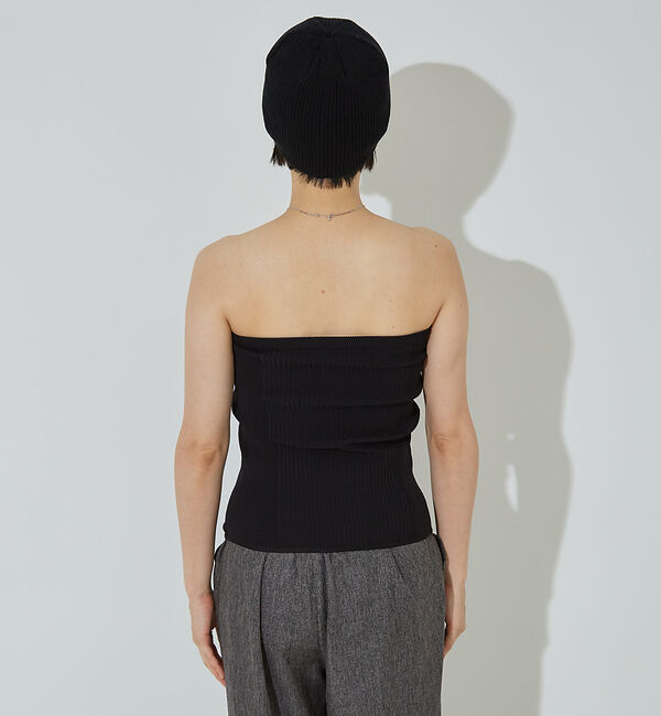 NOMINE「マルチWAY ニット ZIP ビスチエ」|その他|