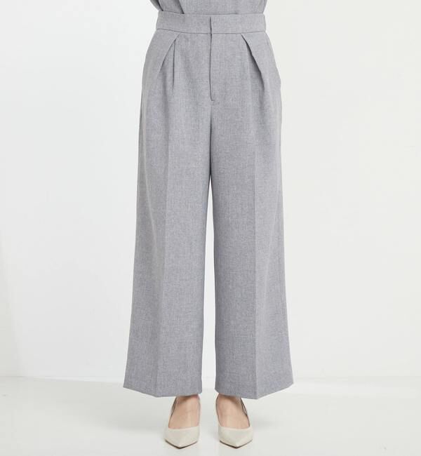TIARA「センタープレスワイドパンツ」|その他|
