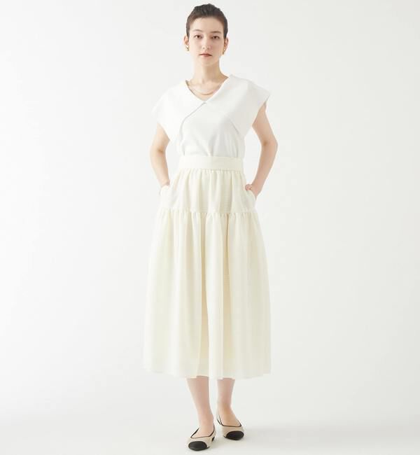 TIARA「ビッグカラーニット」|ニット・セーター|