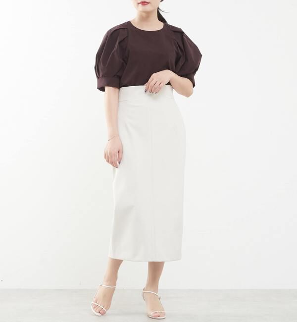 TIARA「ハイウエストタイトスカート」|スカート|