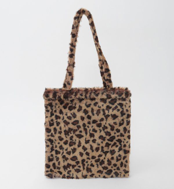 TIARA「【Bilitis dix-sept ans/ビリティス・ディセッタン】Leopard Fur Tote」|トートバッグ|
