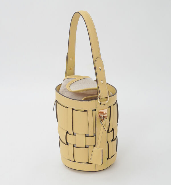 TIARA「【mica della valle/ミカデラヴァッレ】ハンドバッグ（secchiello intrecciato-5）」|ハンドバッグ|