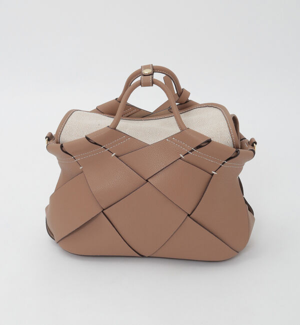 TIARA「【mica della valle/ミカデラヴァッレ】ハンドバッグ（Romana）」|ハンドバッグ|