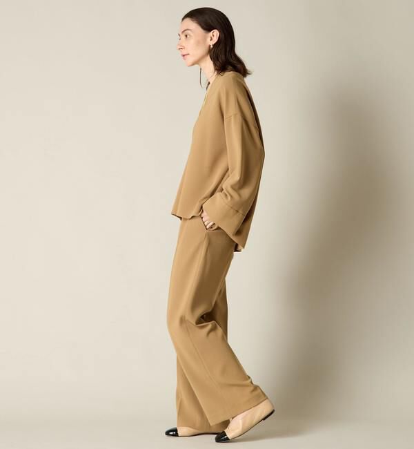 Liesse「ノータックストレートパンツ（セットアップ対応）」|その他|