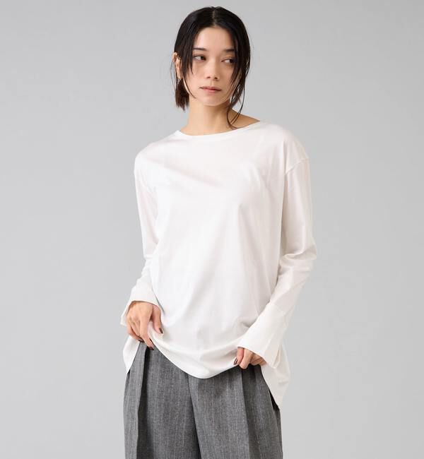 Liesse「袖口カフスカットソー」|Tシャツ・カットソー|