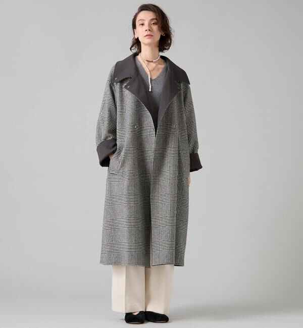 Liesse「【大草直子さんコラボ】リバーシブルコート」|その他|ブラック