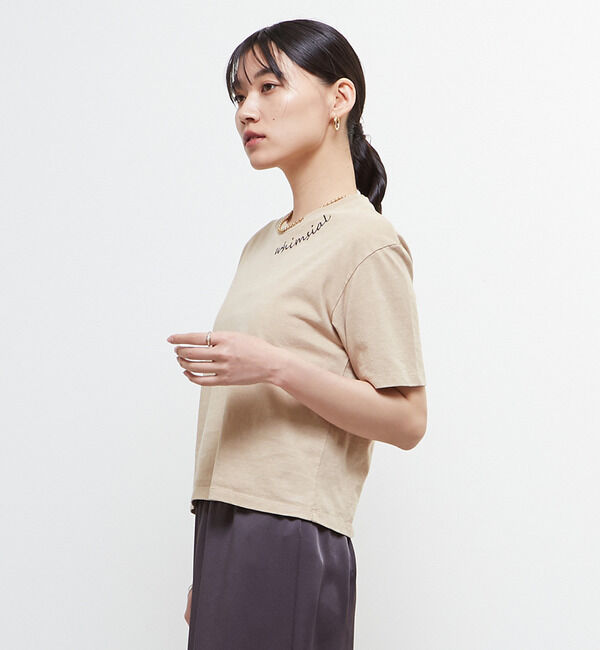 Soffitto「《定番》製品染コンパクトTシャツ」|Tシャツ・カットソー|