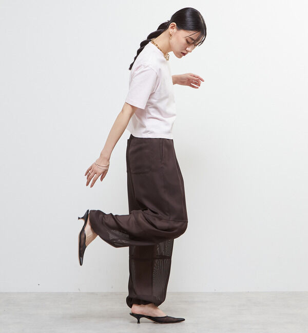 Soffitto「《定番》製品染コンパクトTシャツ」|Tシャツ・カットソー|