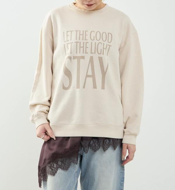 SOFFITTO「8.8oz製品染スウェット」|スウェット・ジャージ|グレイッシュベージュ