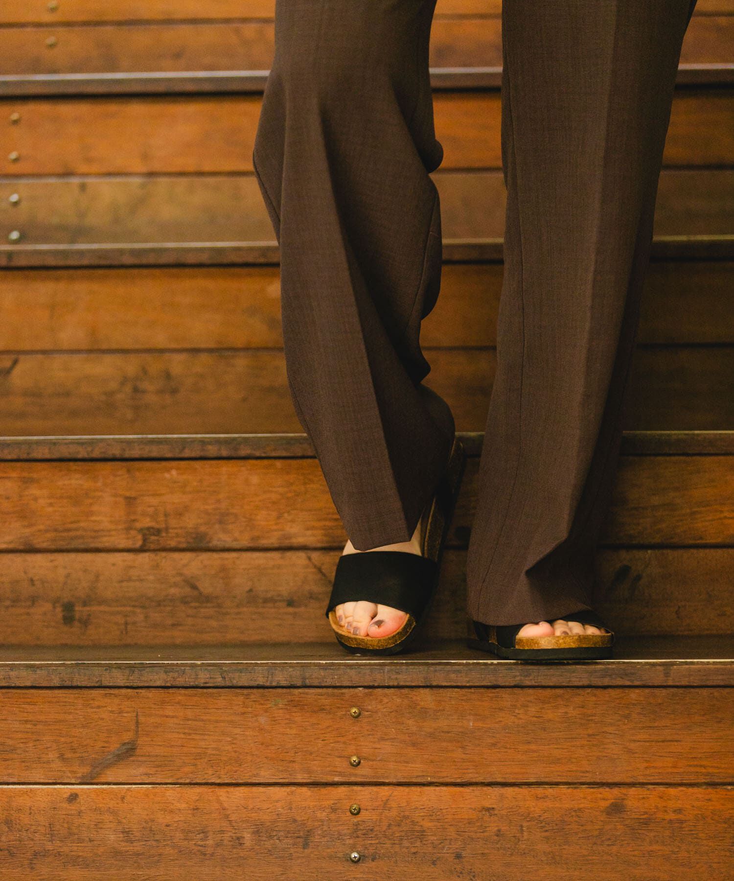 RODE SKO「シンプルアンクルサンダル」|サンダル|