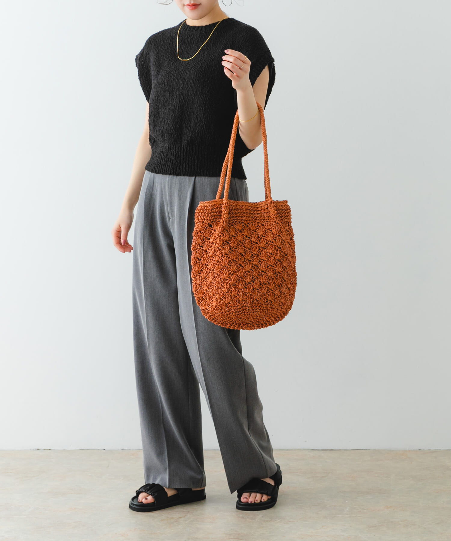 RODE SKO「ギャザースライドサンダル」|サンダル|