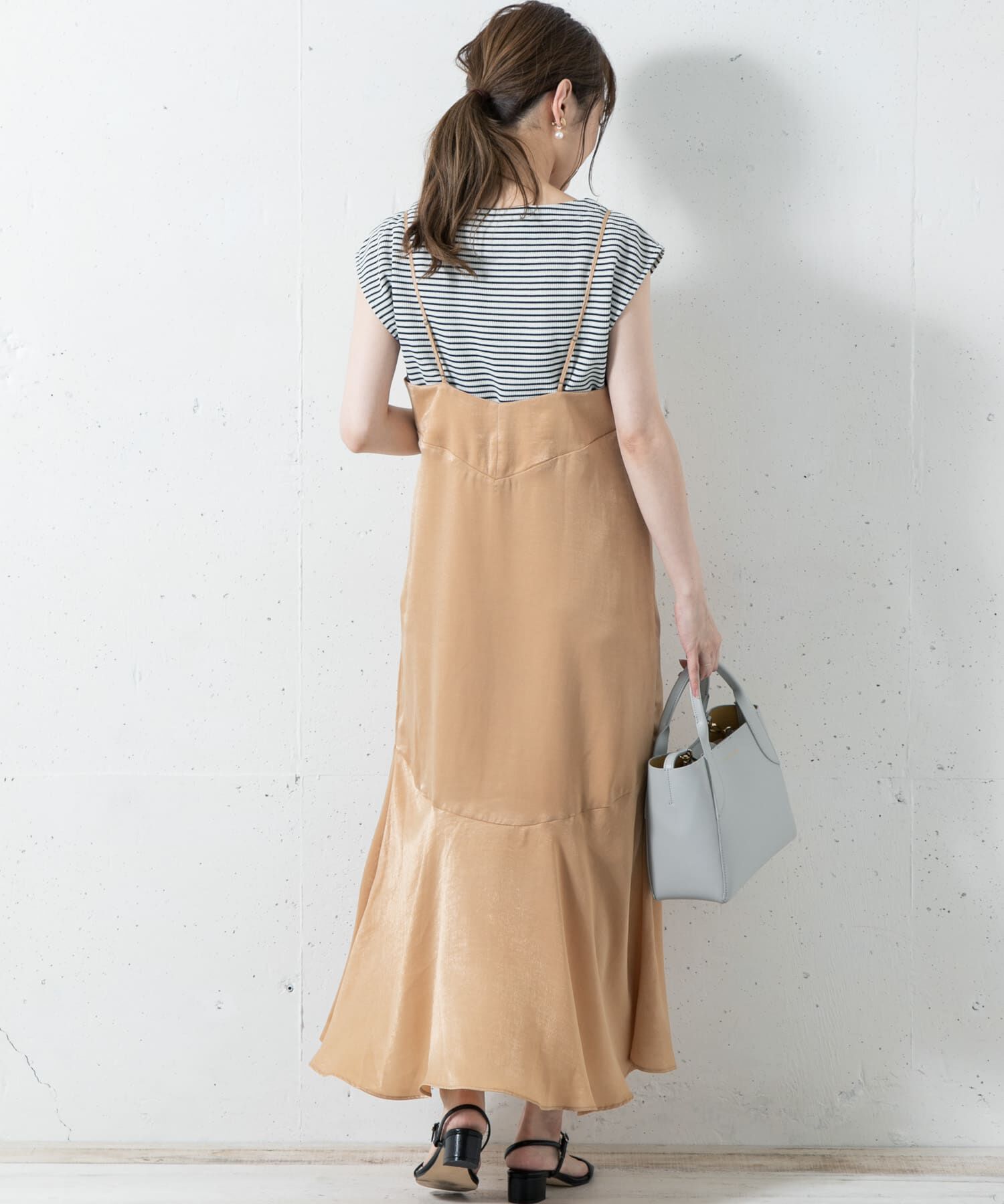 Sonny Label 「ヴィンテージサテンキャミソールワンピース」|ワンピース|