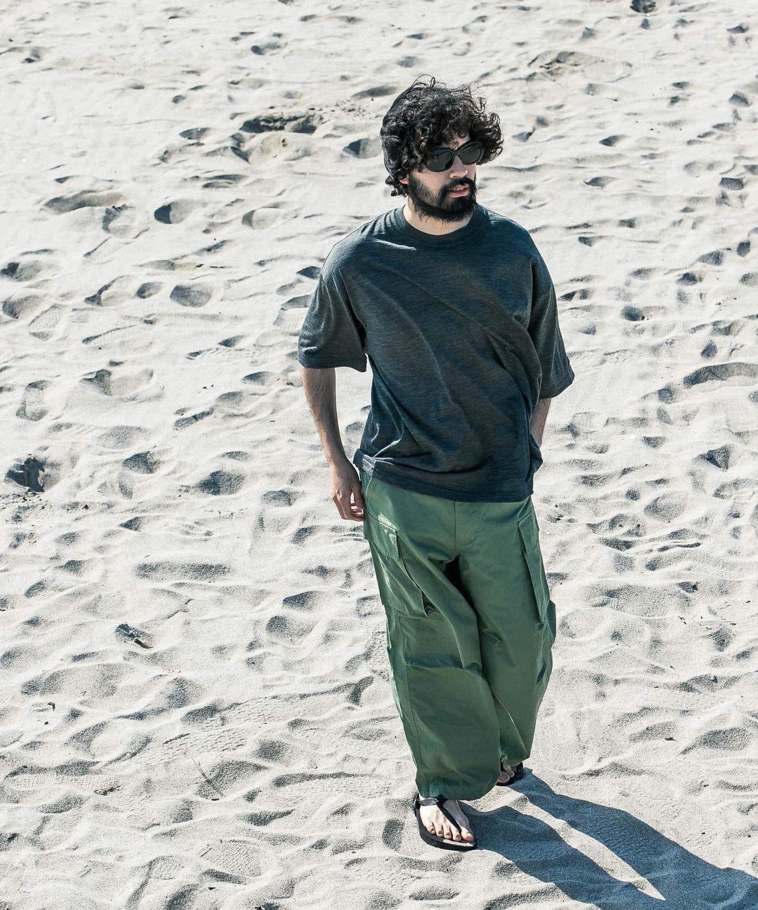 URBAN RESEARCH「new basic　ウォッシャブルメリノウールショートスリーブTシャツ」|Tシャツ・カットソー|