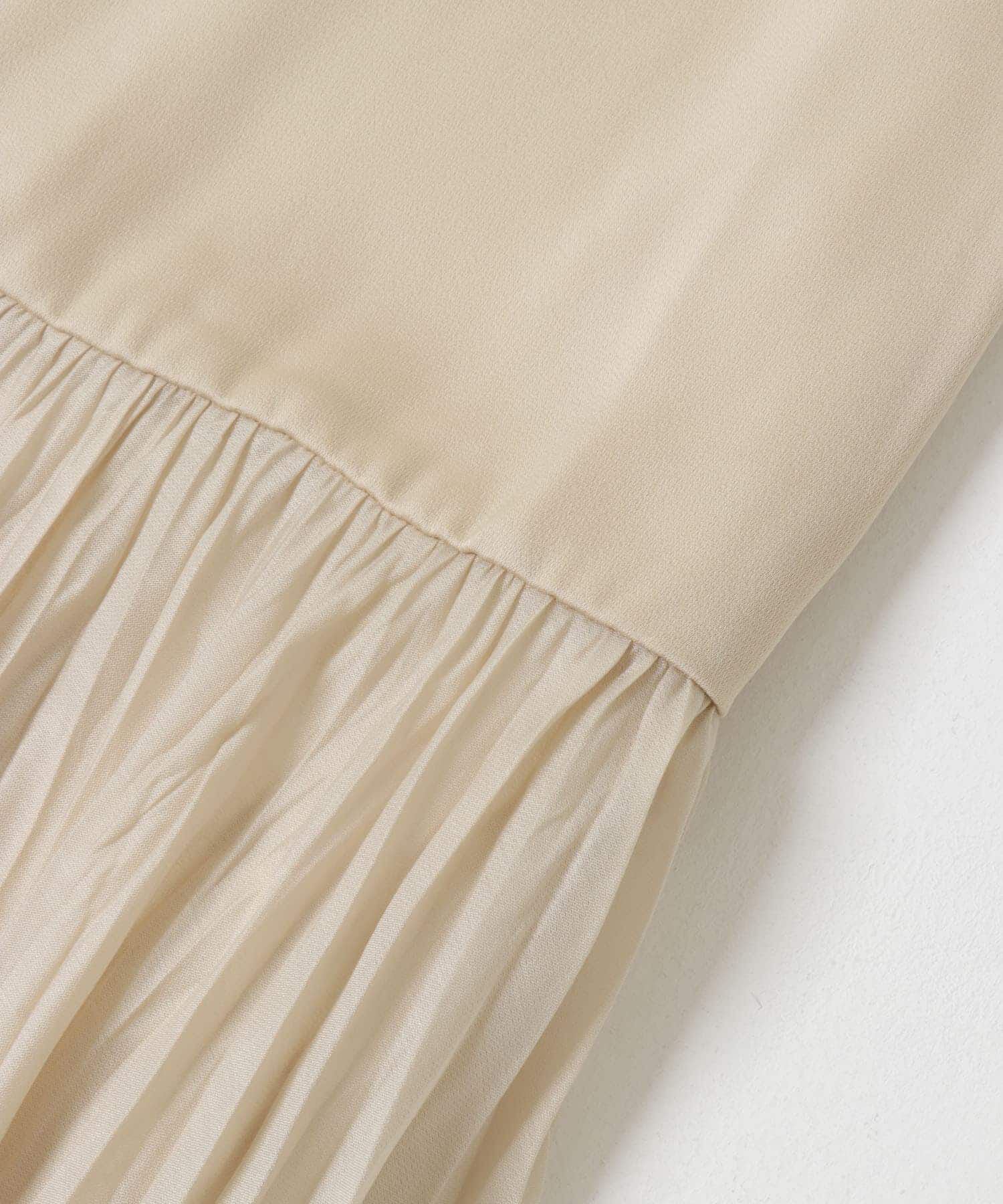 URBAN RESEARCH ROSSO「プリーツドッキング2WAYキャミワンピース」|ワンピース|