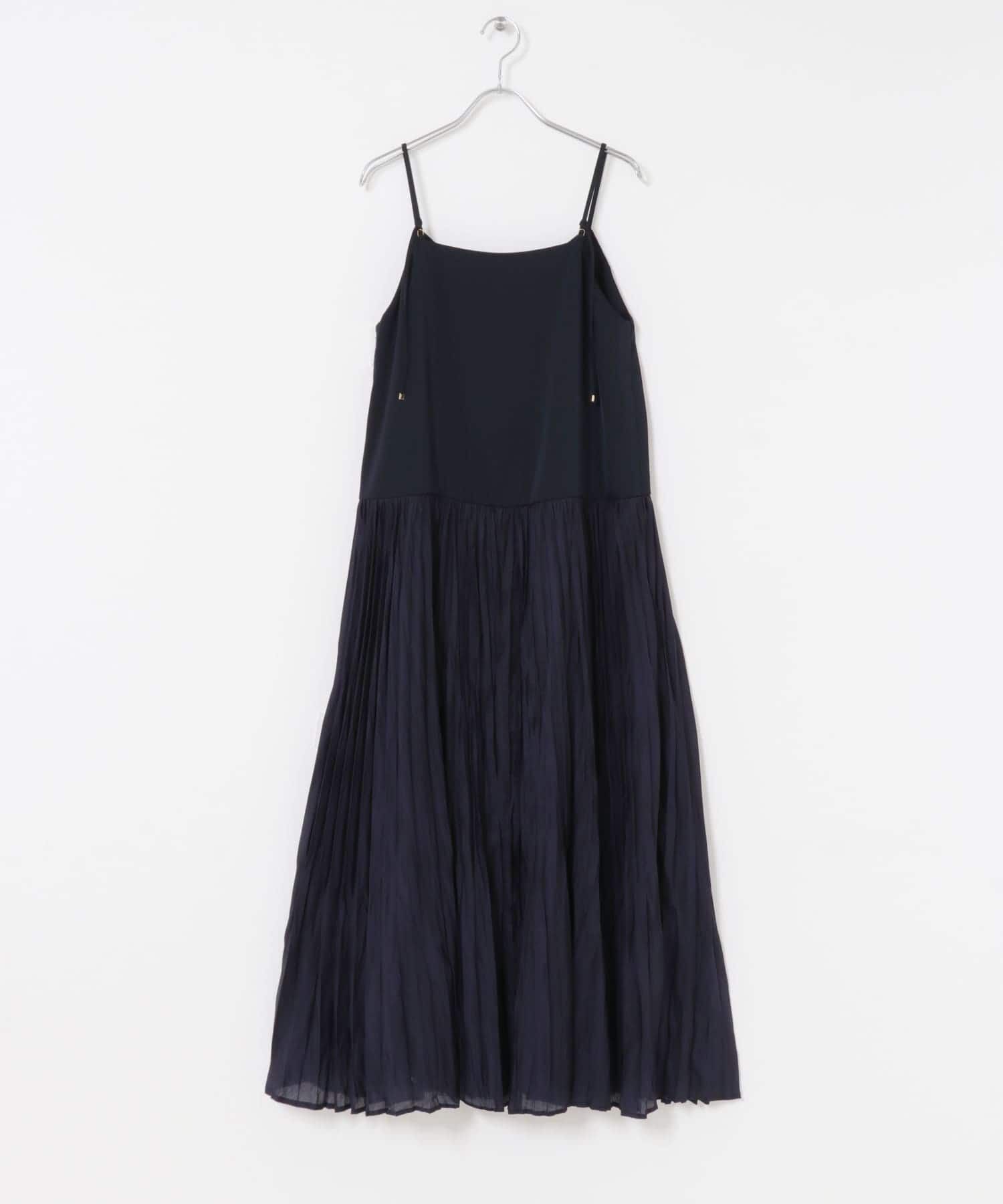 URBAN RESEARCH ROSSO「プリーツドッキング2WAYキャミワンピース」|ワンピース|