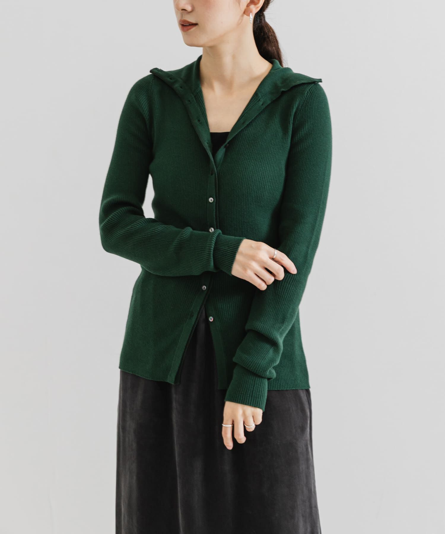 URBAN RESEARCH「『UR TECH』2WAYリブニット」|ニット・セーター|