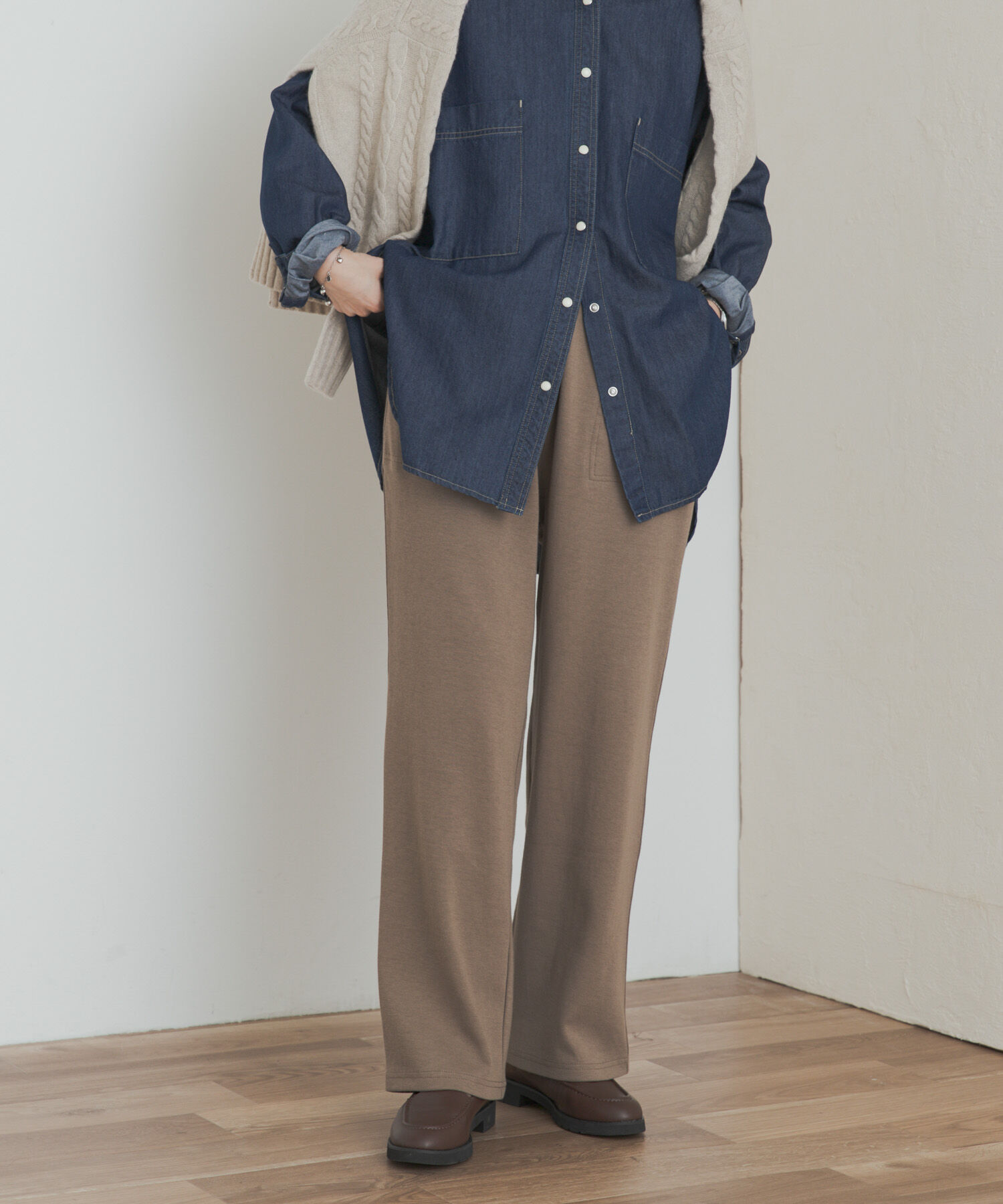 URBAN RESEARCH DOORS「ドライソフトダンボールイージーパンツ」|その他|