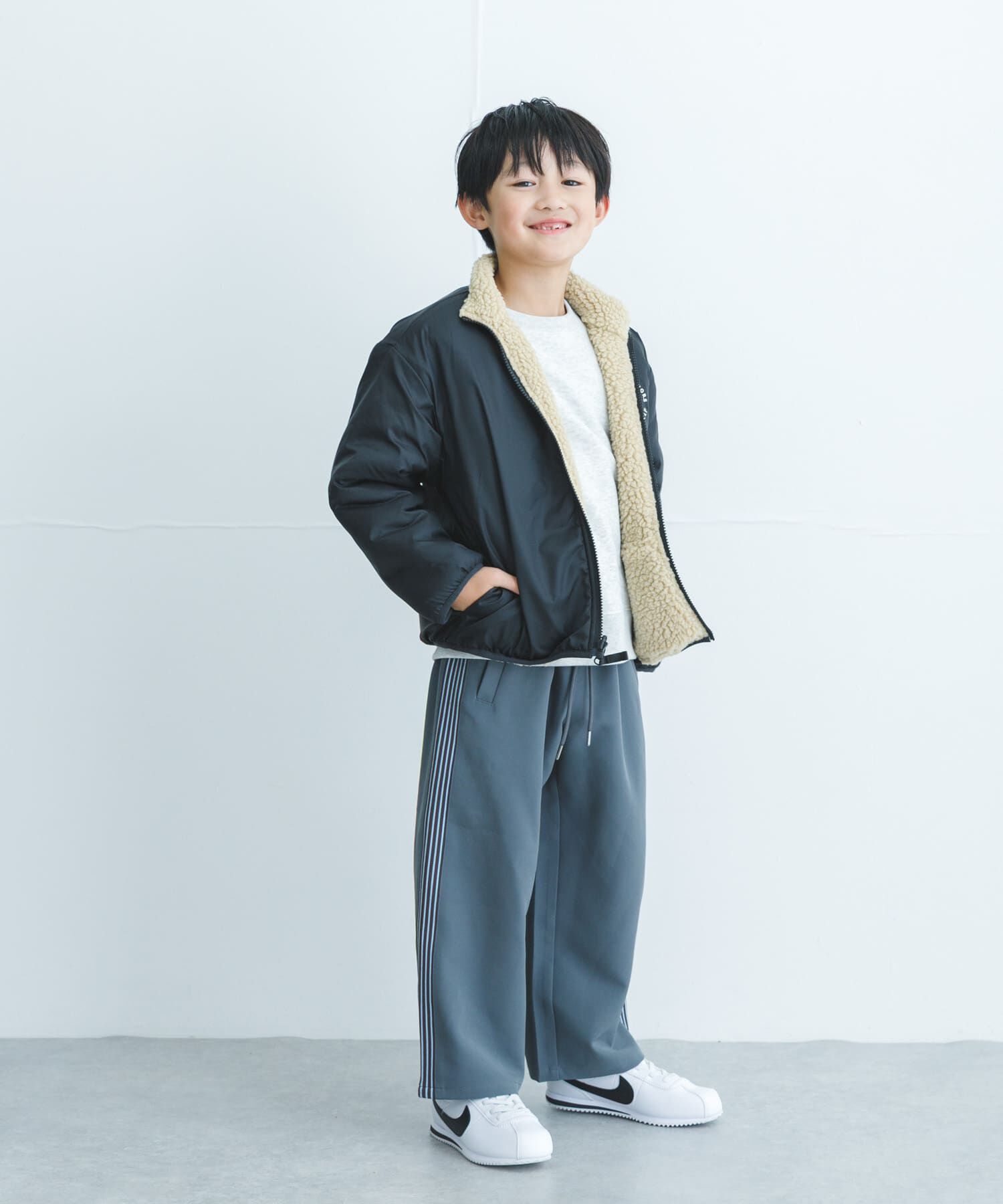 URBAN RESEARCH DOORS「リバーシブルボアジャケット(KIDS)」|その他|
