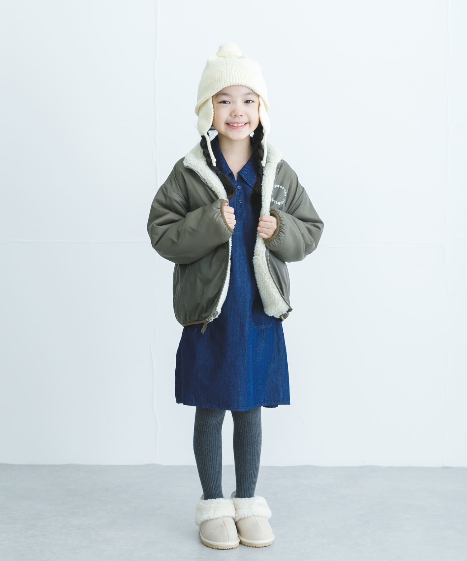 URBAN RESEARCH DOORS「リバーシブルボアジャケット(KIDS)」|その他|