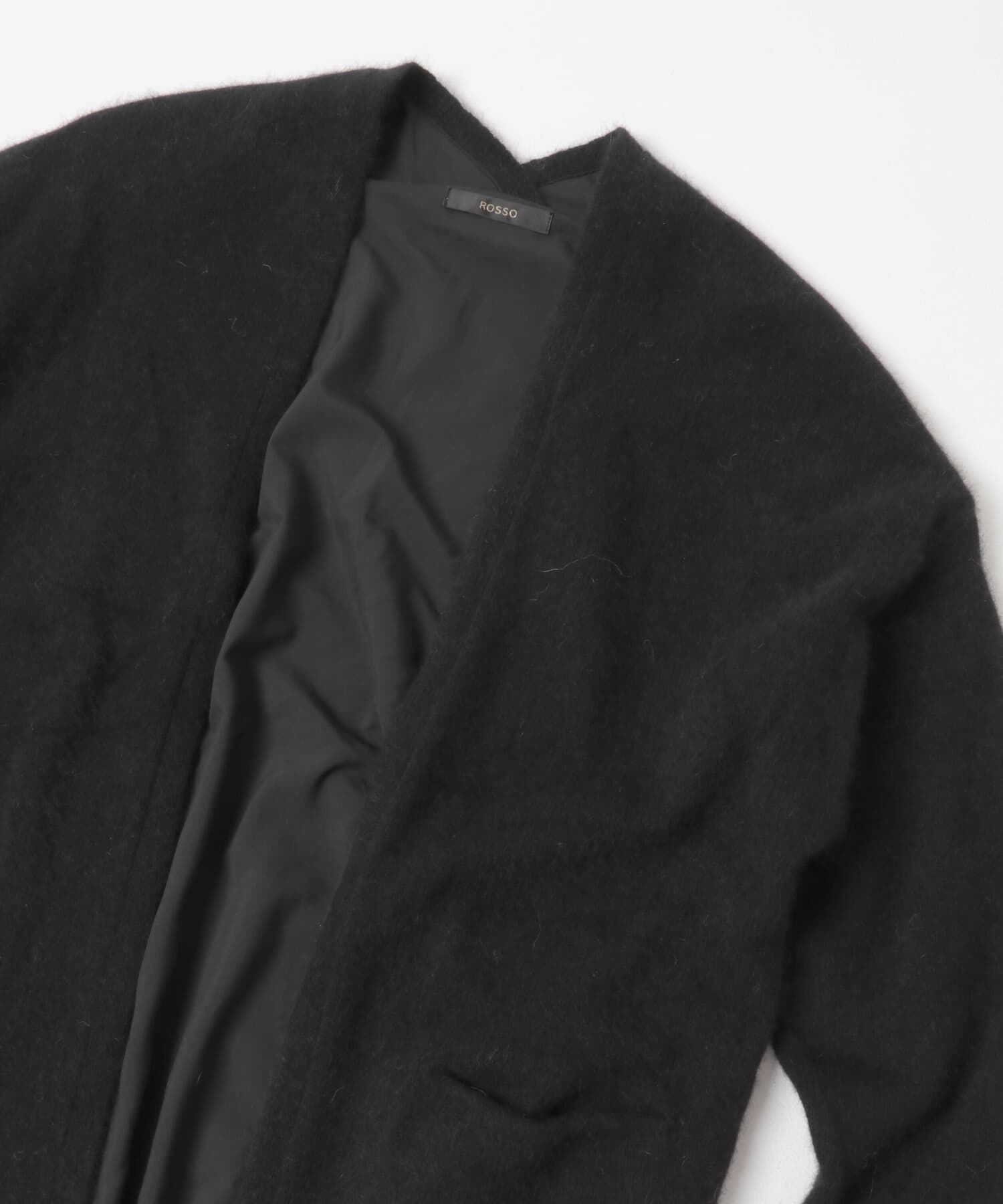 URBAN RESEARCH ROSSO「ファーニットロングガウン」|カーディガン|