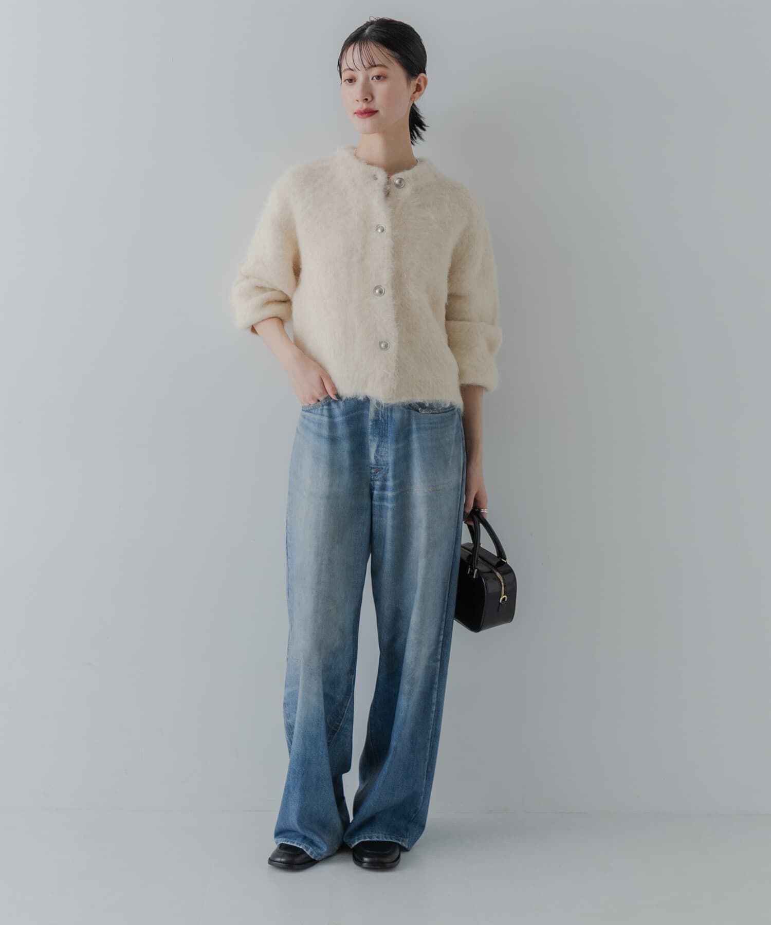 URBAN RESEARCH「ブラッシュシャギーニットカーディガン」|カーディガン|