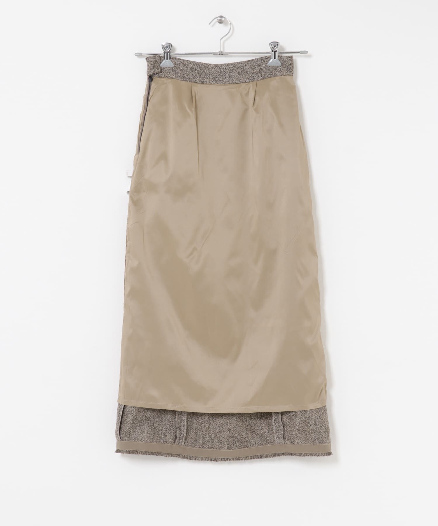 URBAN RESEARCH ROSSO「F by ROSSO　ツイードハーフZIPプルオーバー+スカート」|その他|