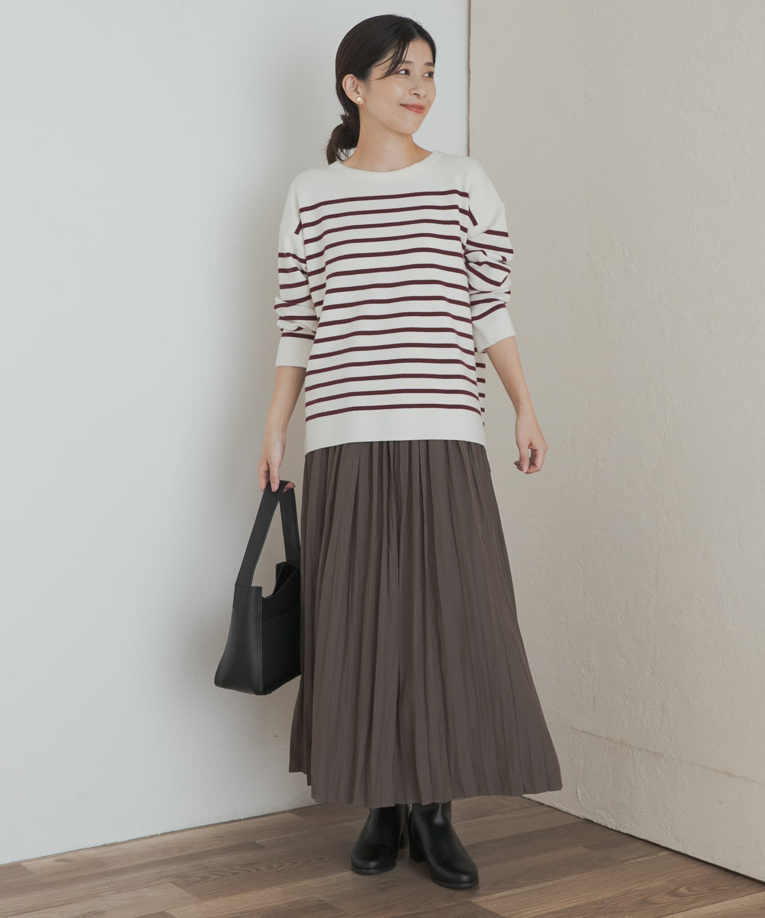 URBAN RESEARCH DOORS「ランダムプリーツスカート」|スカート|