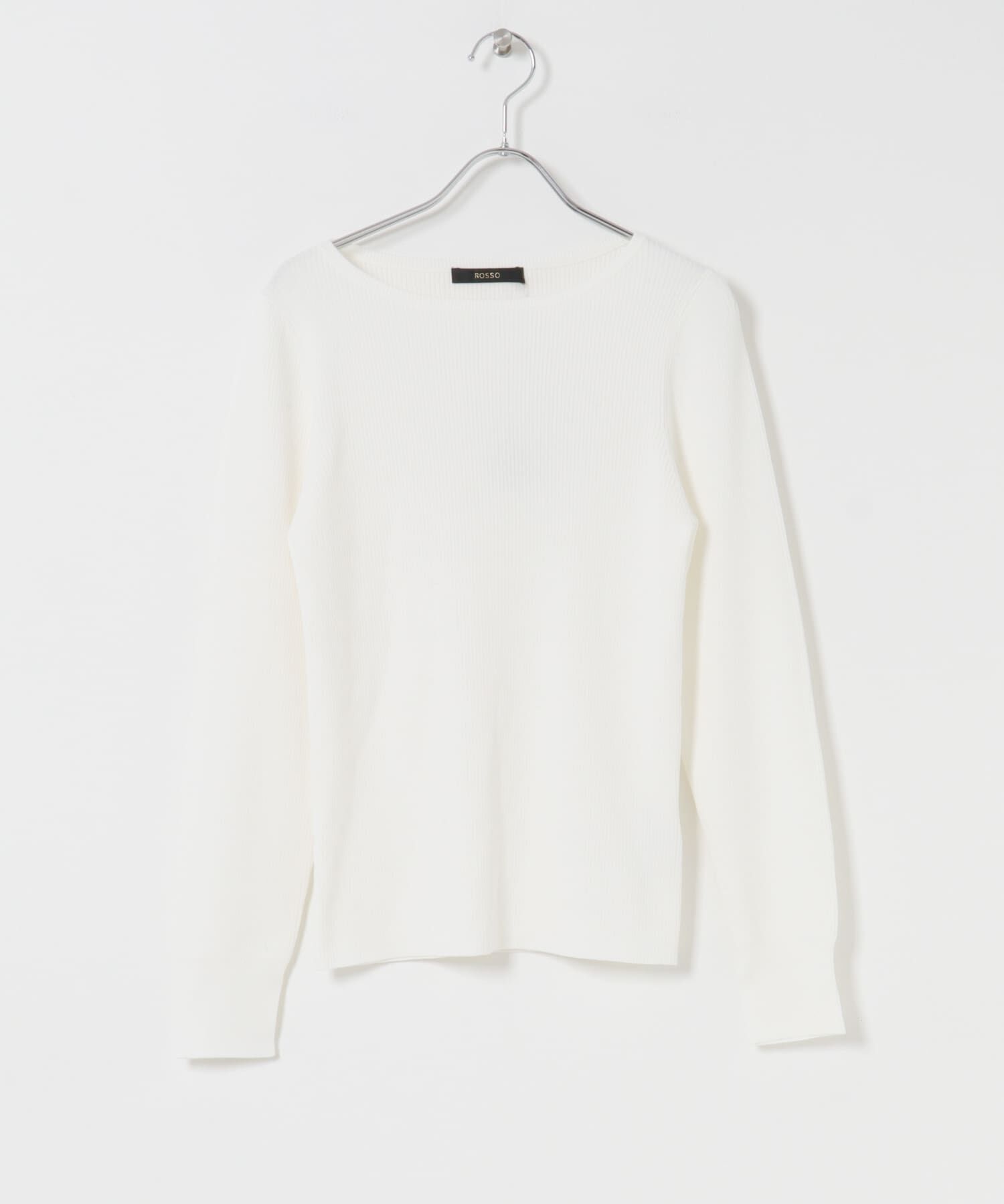 URBAN RESEARCH ROSSO「シルク混スリットスリーブリブニット」|ニット・セーター|