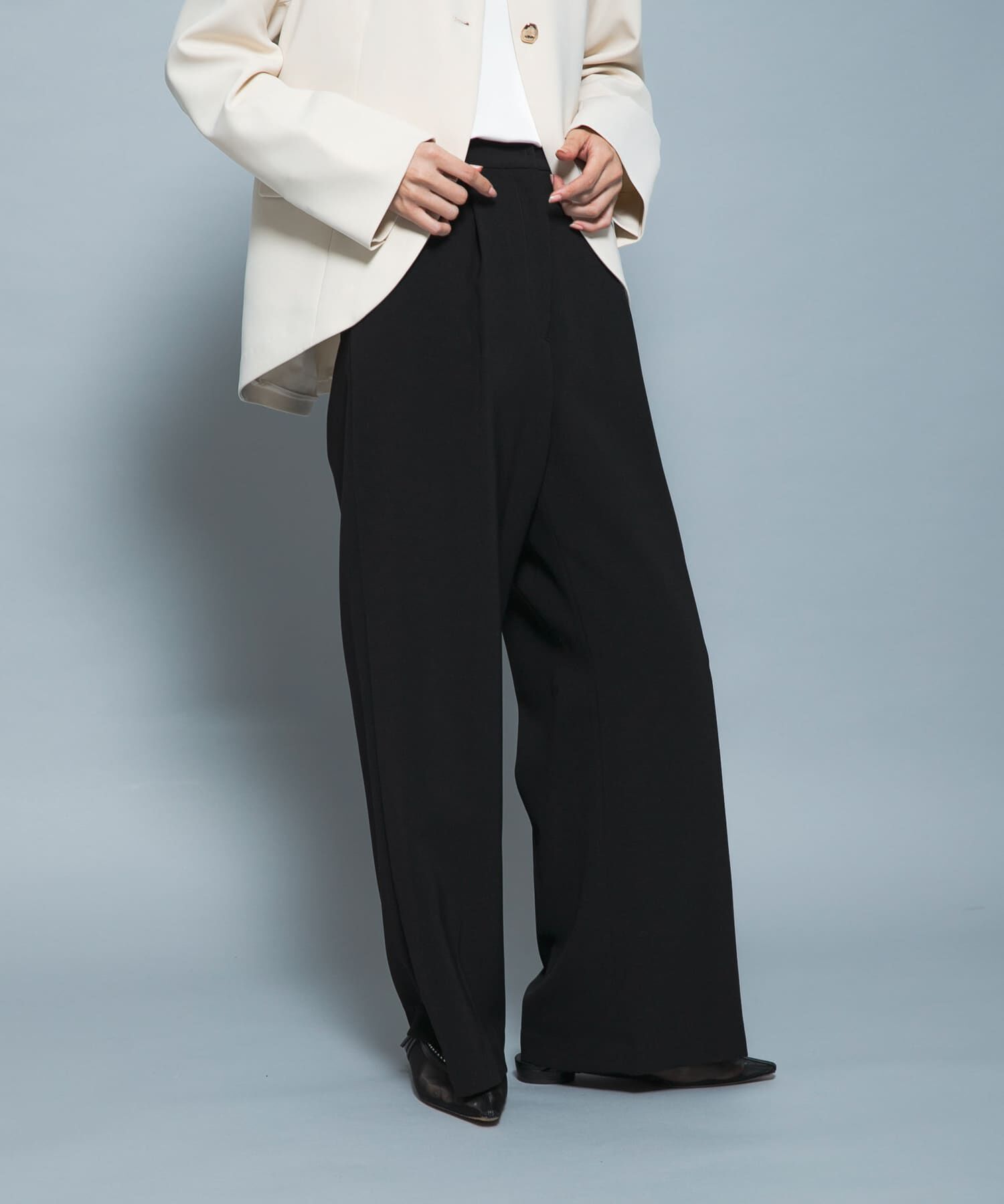 URBAN RESEARCH ROSSO「CHIGNON　ベルト付きワイドパンツ」|その他|