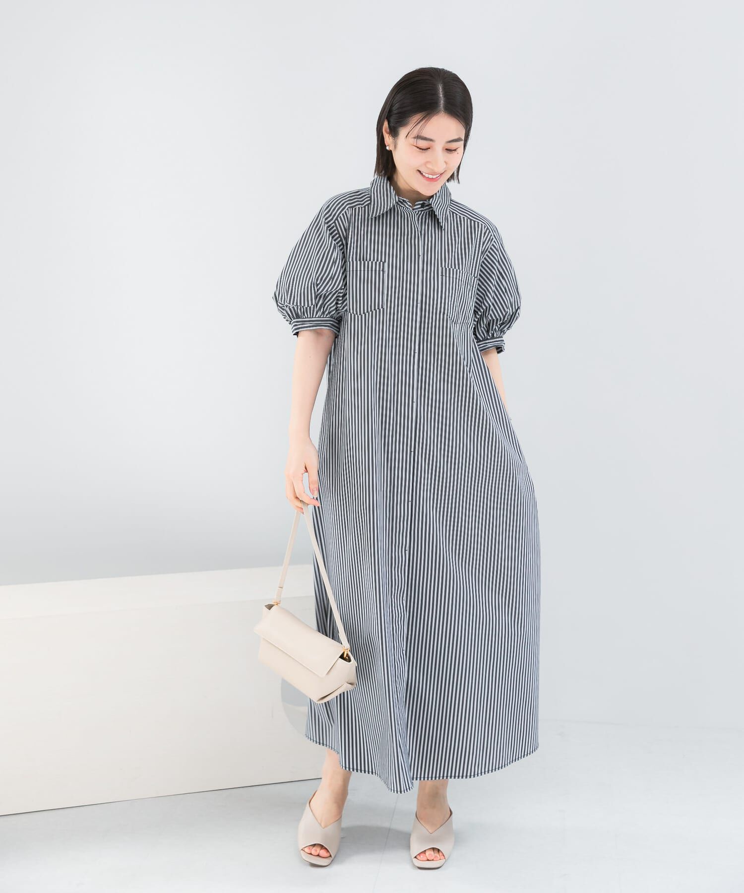 URBAN RESEARCH ROSSO「『別注』ELENDEEK&times;ROSSO　RELAXY SHIRT ONE-PIECE」|ワンピース|