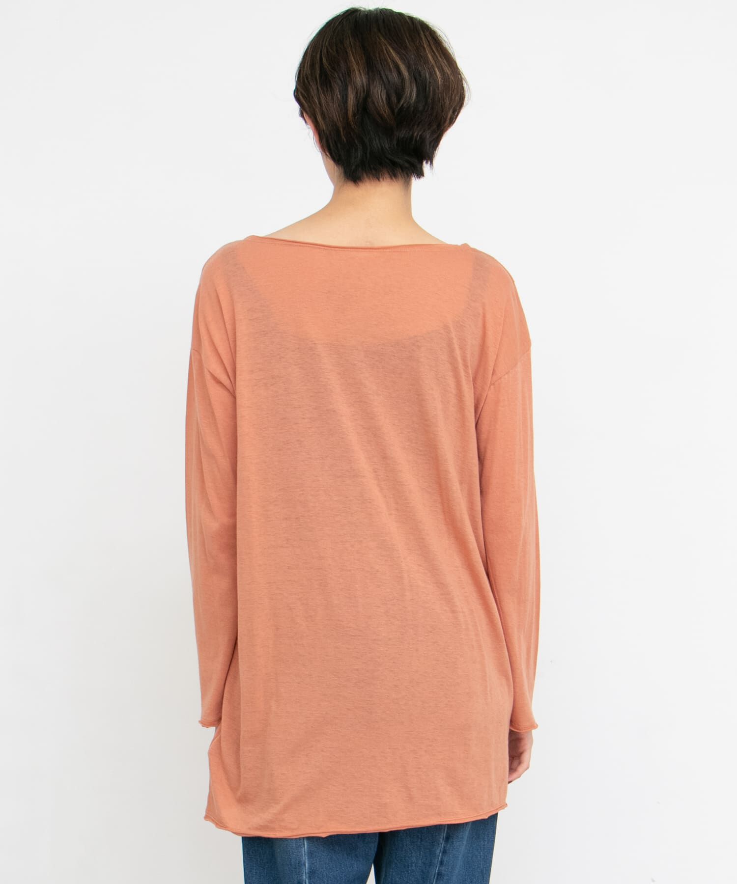  「ラップロングカットソー&there4;」|Tシャツ・カットソー|