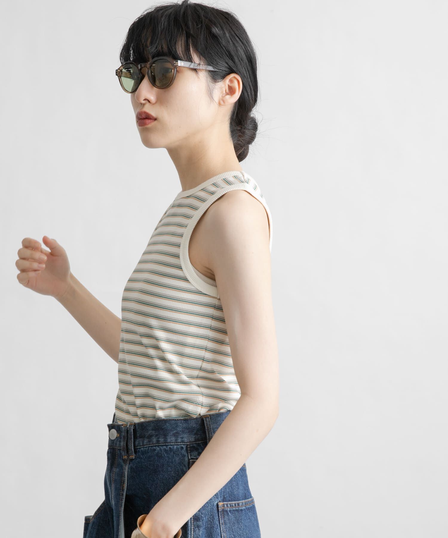  「クロップドタンクトップ」|タンクトップ|