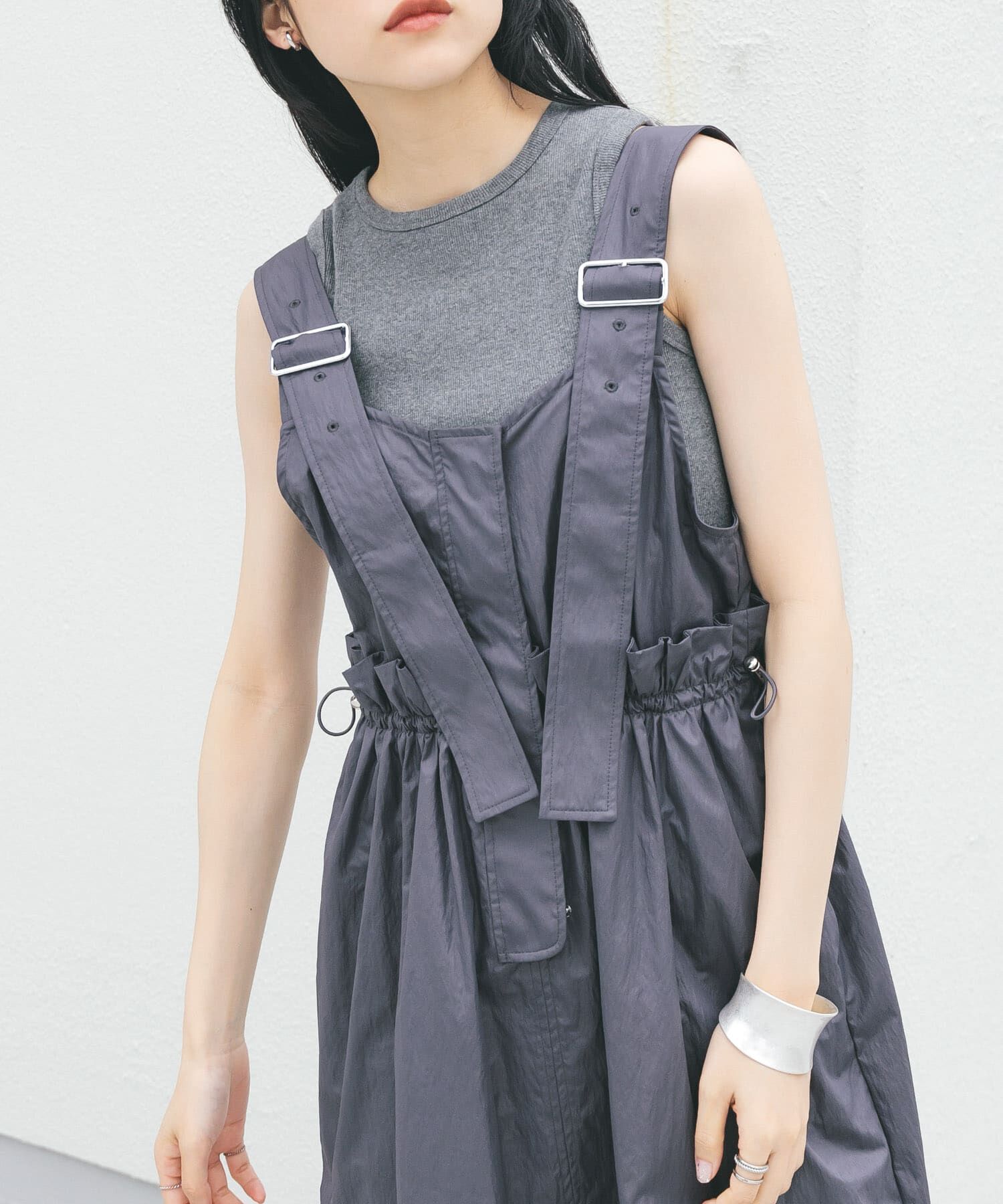  「クロップドタンクトップ」|タンクトップ|