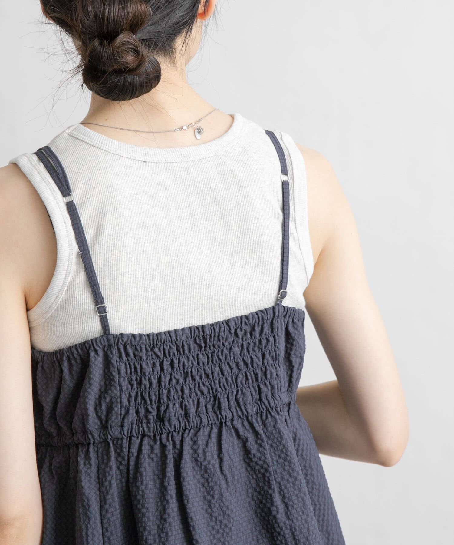  「クロップドタンクトップ」|タンクトップ|